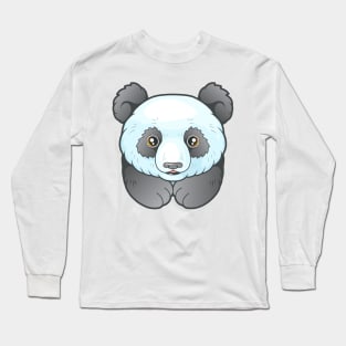 little cute panda Long Sleeve T-Shirt